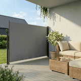 Retractable Side Awning Anthracite 200x600 cm