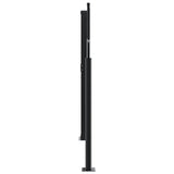 Retractable Side Awning Black 120x1000 cm