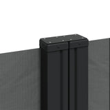 Retractable Side Awning Anthracite 180x1000 cm - Close-Up Angle