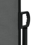 Retractable Side Awning Anthracite 180x1000 cm - Low Angle