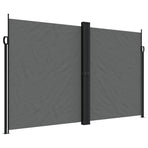 Retractable Side Awning Anthracite 200x1000 cm