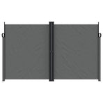 Retractable Side Awning Anthracite 200x1000 cm
