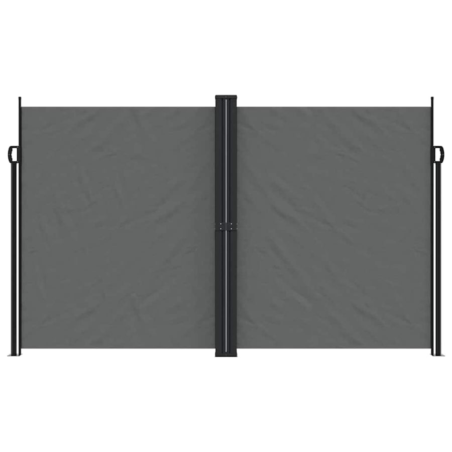 Retractable Side Awning Anthracite 200x1000 cm