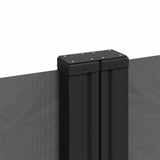 Retractable Side Awning Anthracite 200x1000 cm - Close-Up Angle