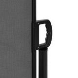 Retractable Side Awning Anthracite 200x1000 cm