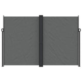 Retractable Side Awning Anthracite 220x1000 cm