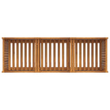 Garden Planter with Liner 150x50x75 cm Solid Wood Acacia