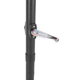 Garden Parasol with LEDs and Steel Pole White 225x225x212cm - Extra Image