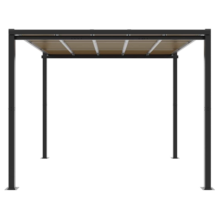 Garden Gazebo Anthracite 3x3 m Aluminium