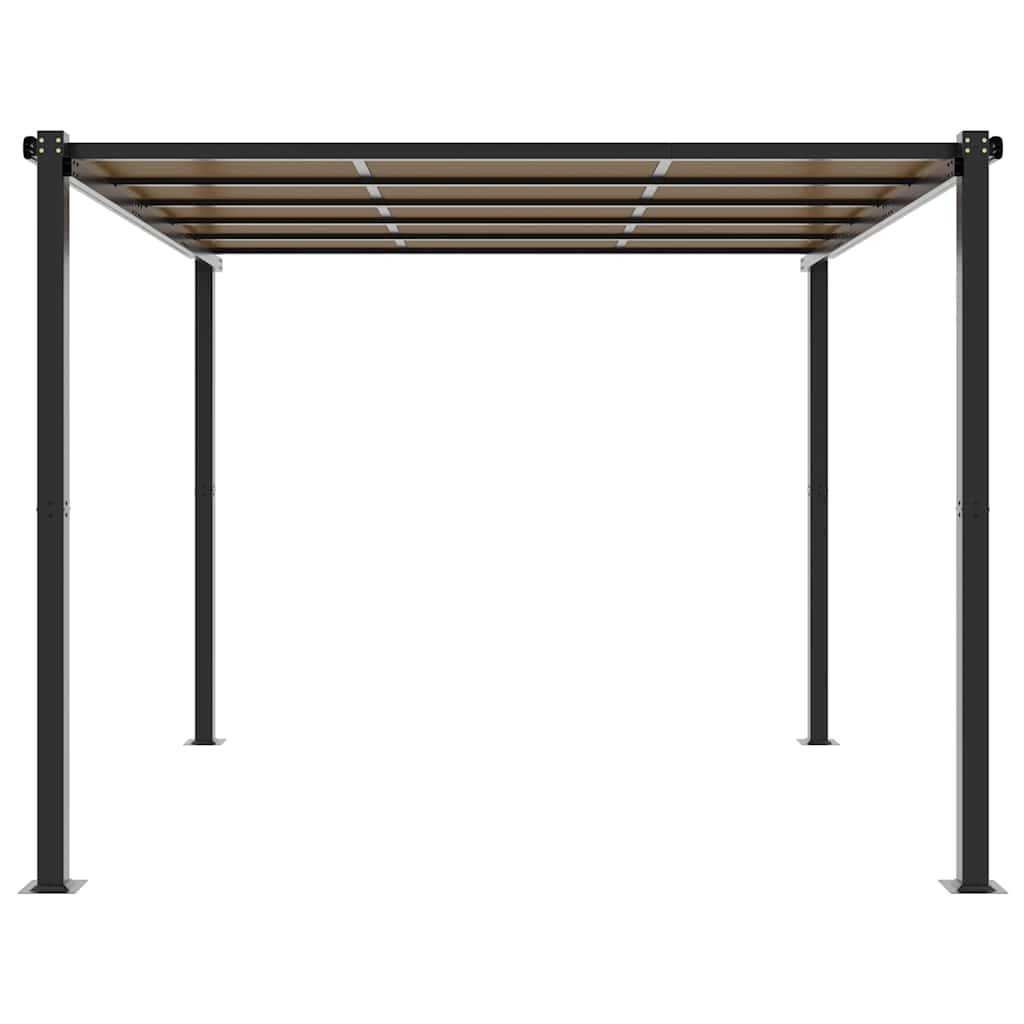 Garden Gazebo Anthracite 3x3 m Aluminium