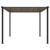 Garden Gazebo Anthracite 3x3 m Aluminium
