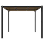 Garden Gazebo Anthracite 3x3 m Aluminium