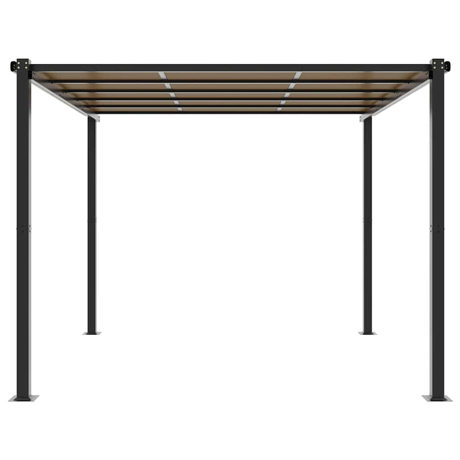Garden Gazebo Anthracite 3x3 m Aluminium