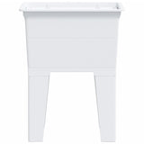 Laundry Tub White 59x41x75 cm Resin