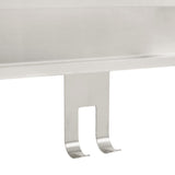 Hanging Shower Caddy Brushed 304 Stainless Steel - Low Angle