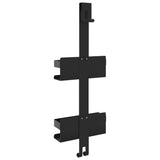 Hanging Shower Caddy Matt Black Brushed 304 Stainless Steel - Rear View