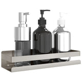 Shower Shelf 30x10x6 cm Brushed 304 Stainless Steel - Side View