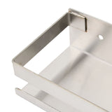 Shower Shelf 30x10x6 cm Brushed 304 Stainless Steel - Close-Up Angle