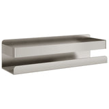 Shower Shelf 23x6.5x6 cm Brushed 304 Stainless Steel - Front View