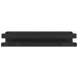 Shower Shelf Matt Black 30x10x6 cm Brushed 304 Stainless Steel
