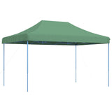Foldable Party Tent Pop-Up Green 440x292x315 cm - Front View