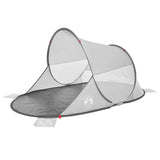 Beach Tent Grey Pop-up Waterproof - Front View