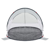 Beach Tent Grey Pop-up Waterproof - 45-Degree Angle