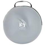 Beach Tent Grey Pop-up Waterproof - Low Angle