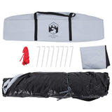 Camping Tent Dome 4-Person White Blackout Fabric Quick Release - Extra Image