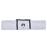 Camping Tent Dome 5-Person White Blackout Fabric Quick Release - Low Angle