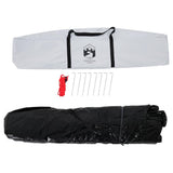 Camping Tent Dome 3-Person White Blackout Fabric Quick Release - Extra Image