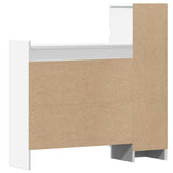 Shoe Cabinet White 100.5x28x100 cm Engineered Wood