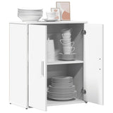 Sideboard White 60x31x70 cm Engineered Wood - Top-Down View