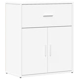 Sideboard White 60x31x70 cm Engineered Wood - Front View