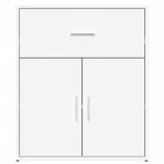 Sideboard White 60x31x70 cm Engineered Wood