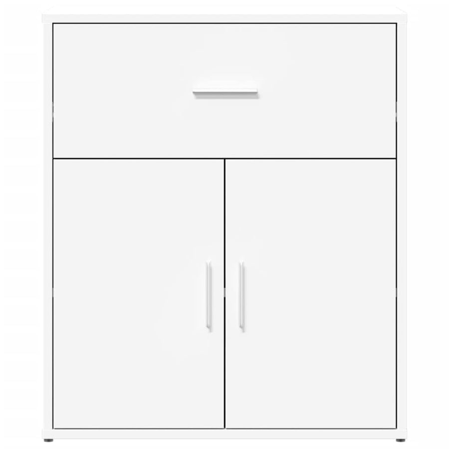 Sideboard White 60x31x70 cm Engineered Wood
