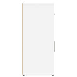 Sideboard White 60x31x70 cm Engineered Wood - Rear View