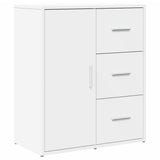 Sideboard White 60x31x70 cm Engineered Wood