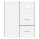 Sideboard White 60x31x70 cm Engineered Wood