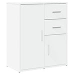 Sideboard White 60x31x70 cm Engineered Wood