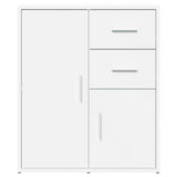 Sideboard White 60x31x70 cm Engineered Wood