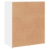 Sideboard White 60x31x70 cm Engineered Wood