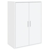 Sideboard White 60x31x84 cm Engineered Wood - Front View