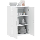 Sideboard White 60x31x84 cm Engineered Wood - Top-Down View