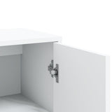 Sideboard White 60x31x84 cm Engineered Wood - Low Angle