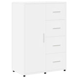 Sideboard White 60x31x84 cm Engineered Wood