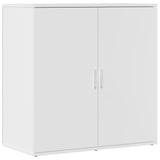 Sideboard White 79x38x80 cm Engineered Wood