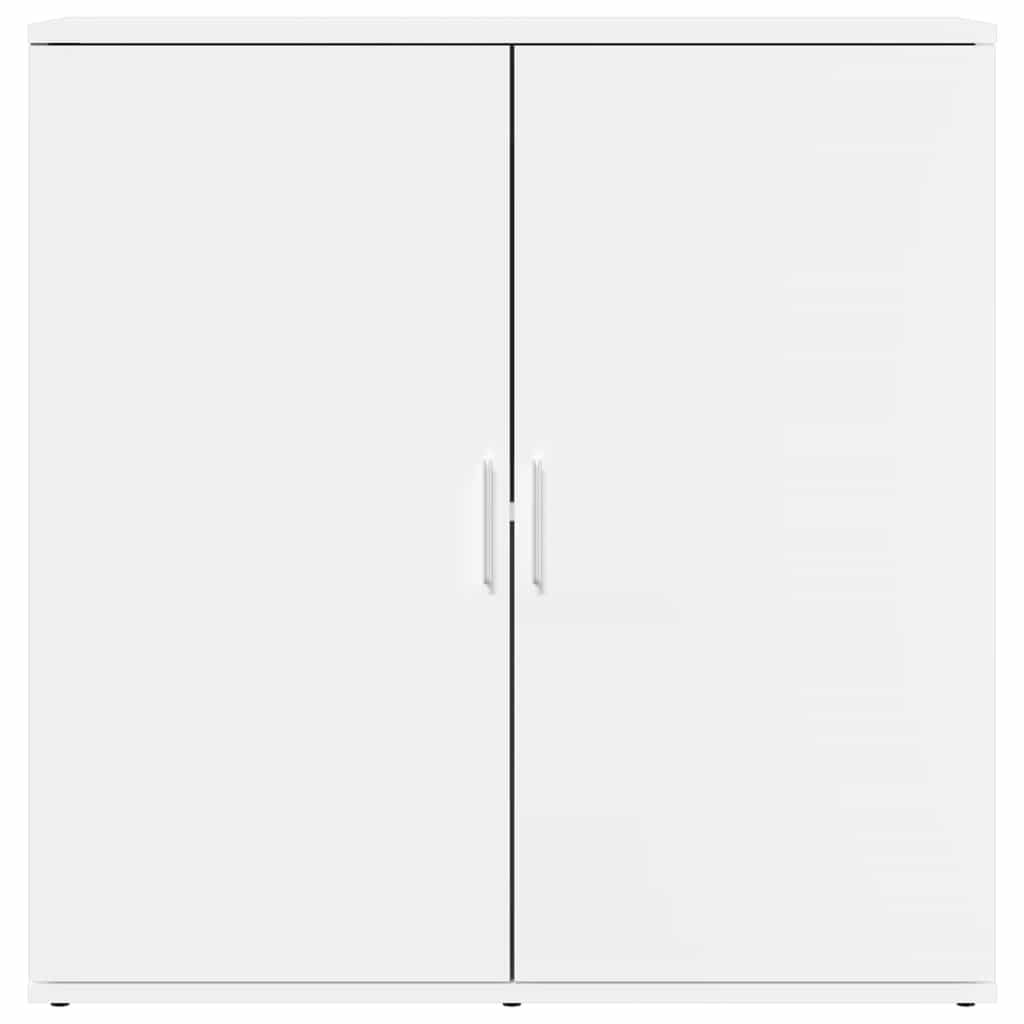 Sideboard White 79x38x80 cm Engineered Wood