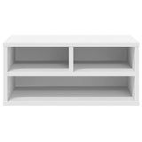 Printer Stand White 49x40x22.5 cm Engineered Wood - 45-Degree Angle