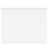 Storage Box White 60x42x46 cm Engineered Wood - Top-Down View
